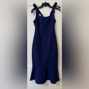 Likely Midnight Blue Midi Dress